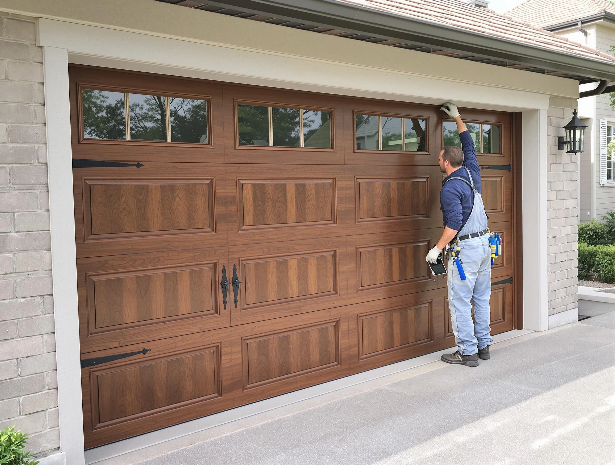 Custom garage door showcase by Surprise Garage Door Repair in Surprise