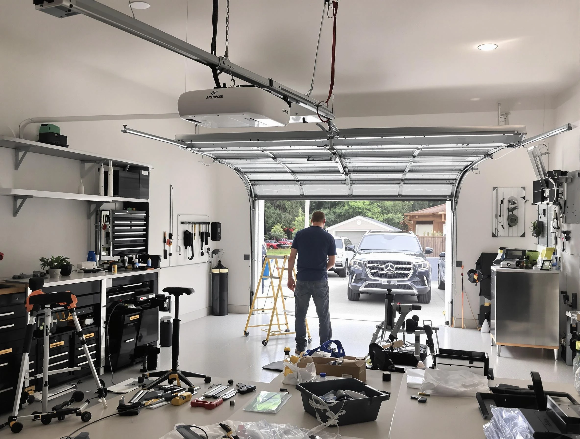 Garage door opener installation by Surprise Garage Door Repair in Surprise