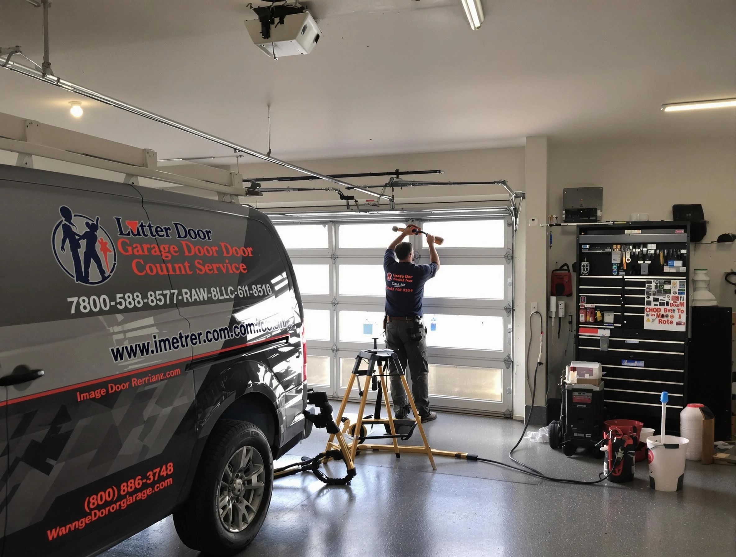 Surprise Garage Door Repair rapid response team performing same-day repair in Surprise